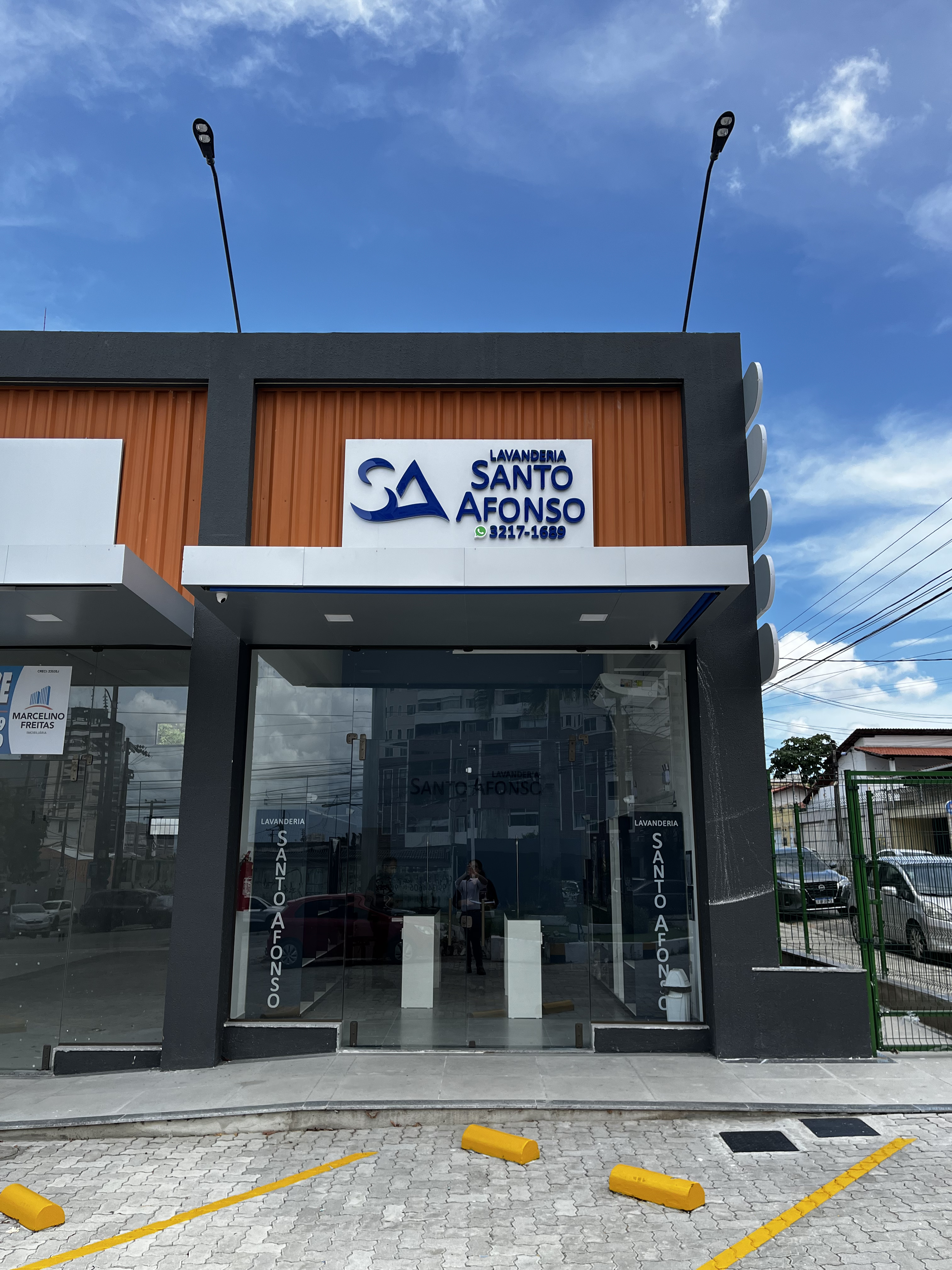 Fachada da Lavanderia Santo Afonso — Parquelândia